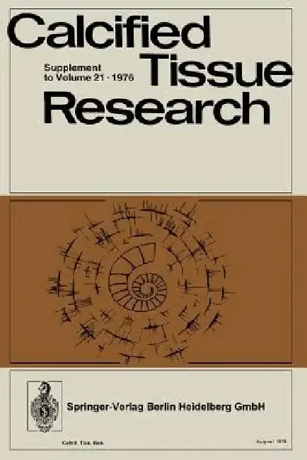 Cover of Calcified Tissues 1975