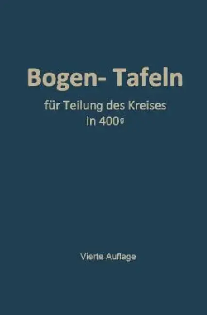 Cover of Taschenbuch Zum Abstecken Von Kreisbogen Mit Und Ohne Übergangsbogen
