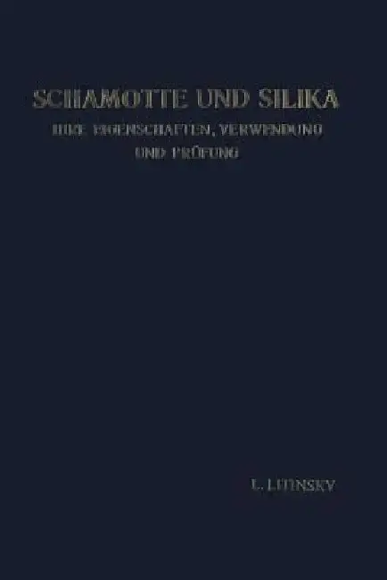 Cover of Schamotte Und Silika