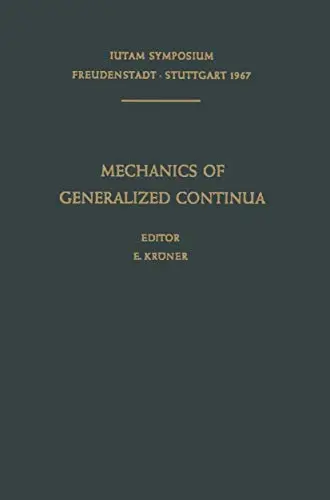 Cover of Mechanics of Generalized Continua