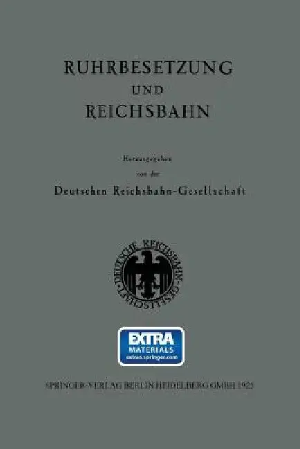 Cover of Ruhrbesetzung Und Reichsbahn