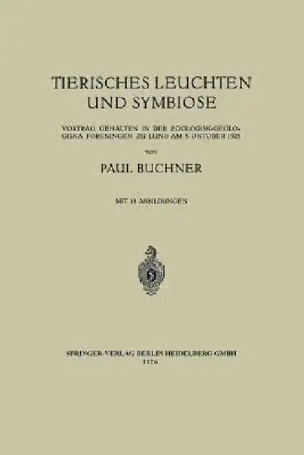 Cover of Tierisches Leuchten Und Symbiose