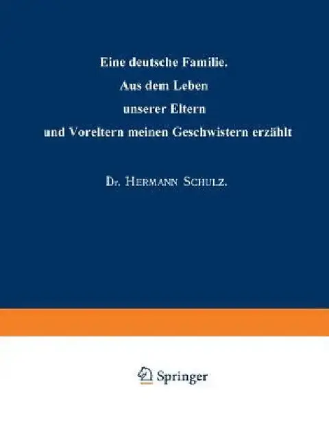 Cover of Eine Deutsche Familie