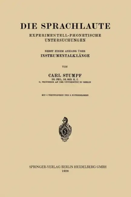 Cover of Die Sprachlaute