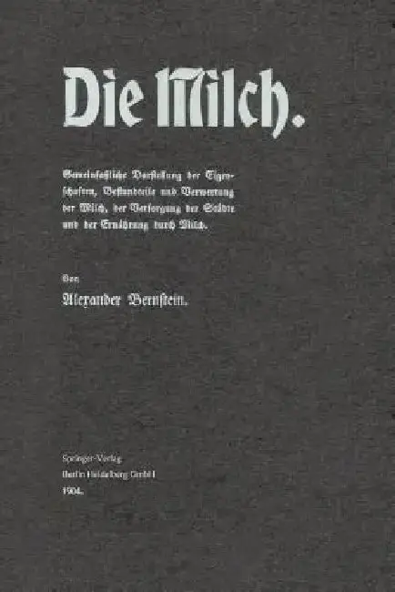 Cover of Die Milch