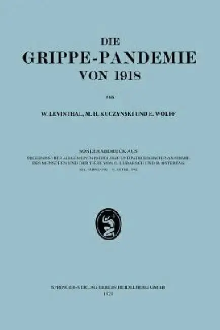Cover of Epidemiologie, Ätiologie, Pathomorphologie Und Pathogenese Der Grippe