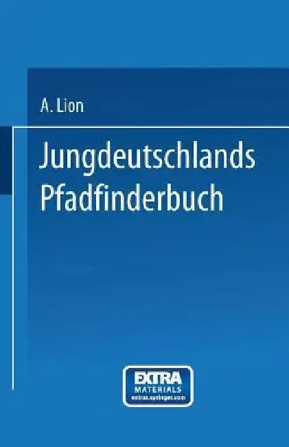 Cover of Jungdeutschlands Pfadfinderbuch