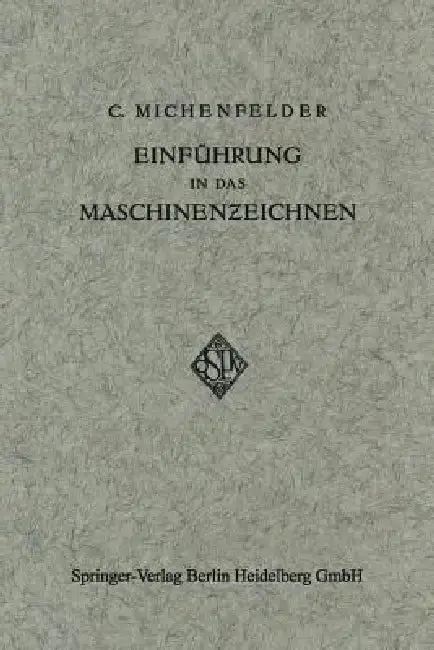 Cover of Einführung in Das Maschinenzeichnen
