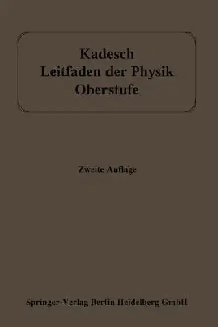 Cover of Leitfaden Der Physik