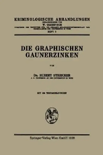 Cover of Die Graphischen Gaunerzinken