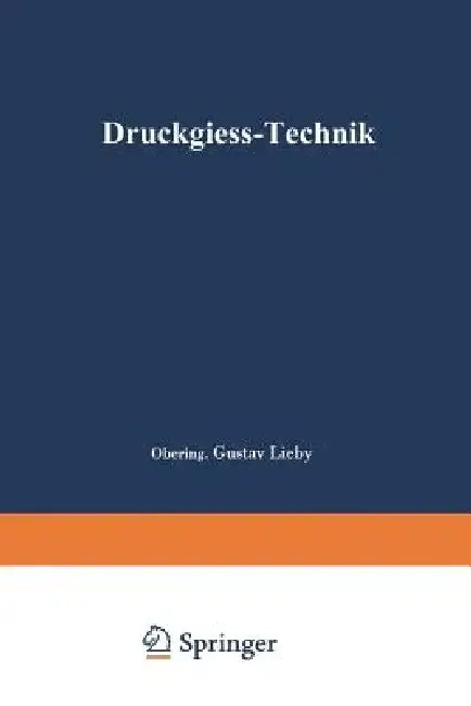Cover of Druckgieß-Technik