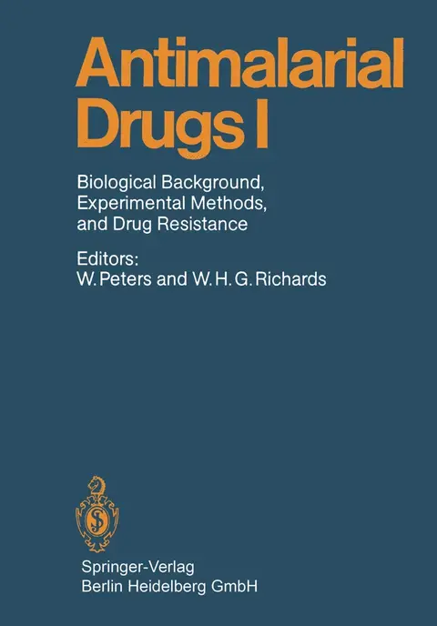 Cover of Antimalarial Drugs I