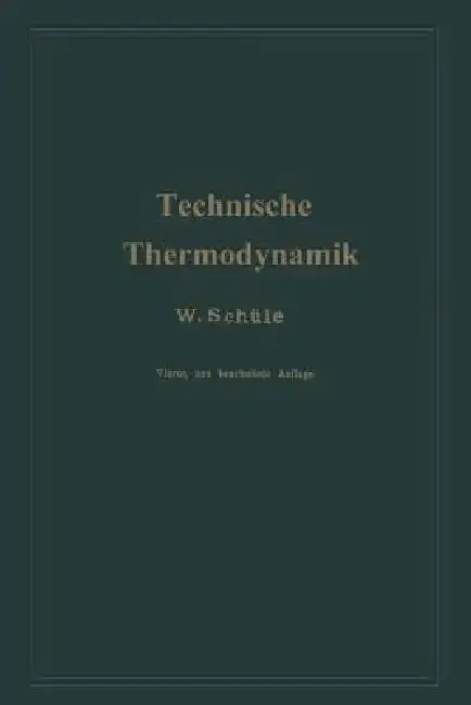 Cover of Technische Thermodynamik