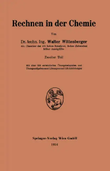 Cover of Rechnen in der Chemie