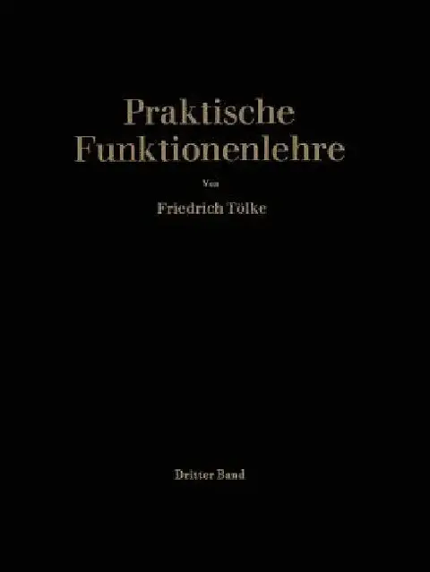 Cover of Praktische Funktionenlehre