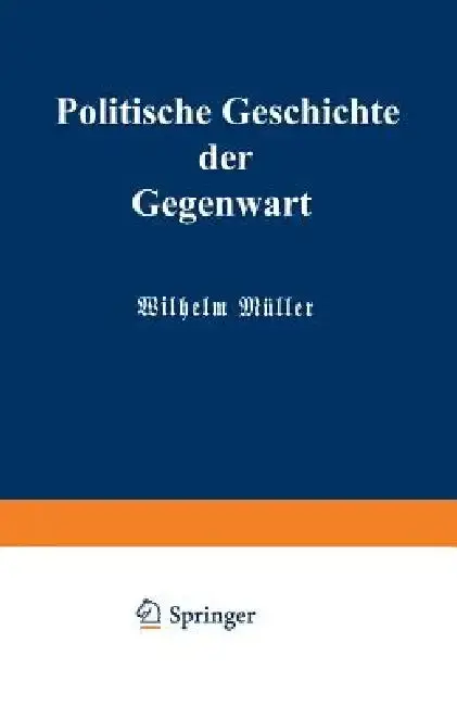 Cover of Politische Geschichte Der Gegenwart