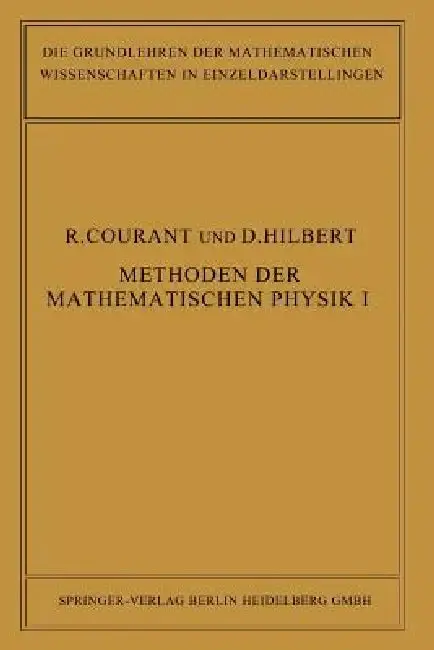 Cover of Methoden Der Mathematischen Physik