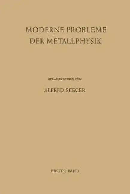 Cover of Fehlstellen, Plastizität, Strahlenschädigung Und Elektronentheorie