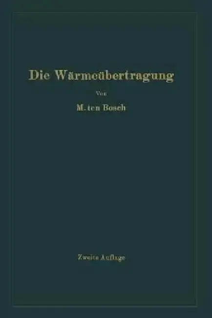 Cover of Die Wärmeübertragung