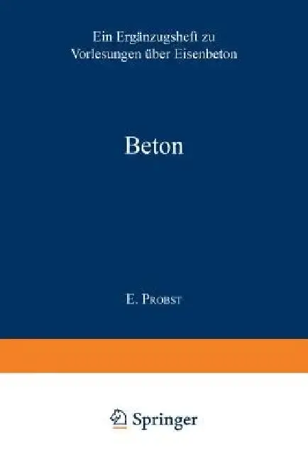 Cover of Beton