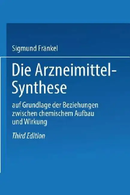 Cover of Die Arzneimittel-Synthese