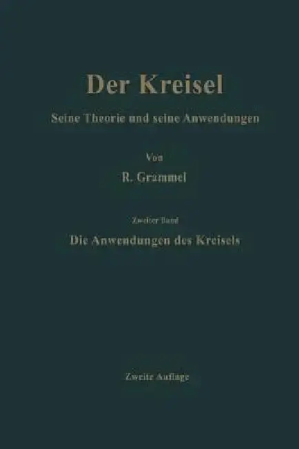 Cover of Die Anwendungen Des Kreisels