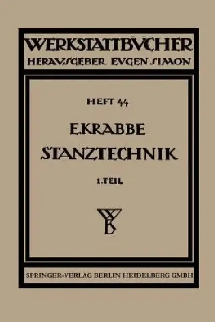 Cover of Stanztechnik