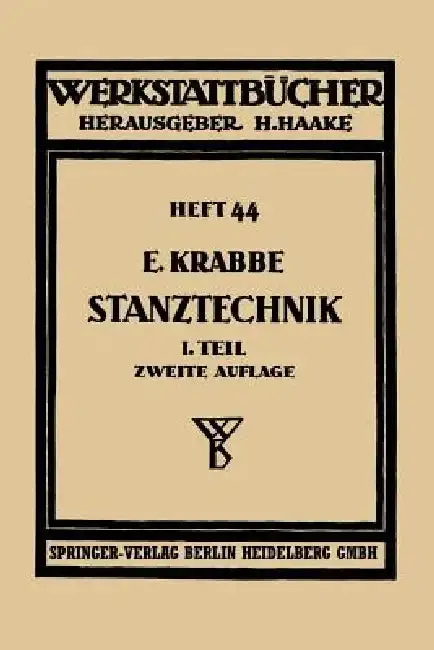 Cover of Stanztechnik