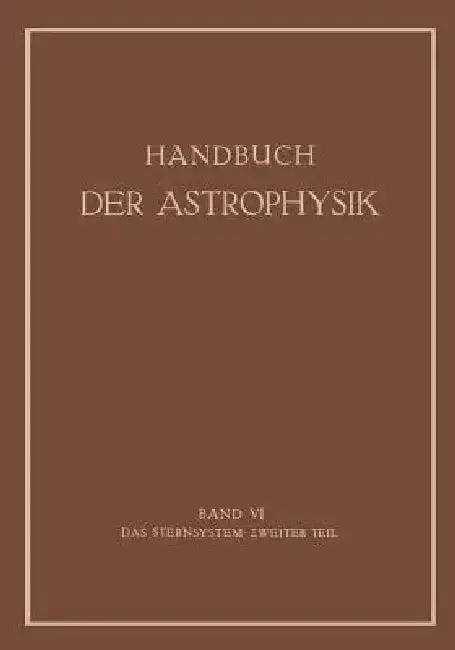 Cover of Das Sternsystem