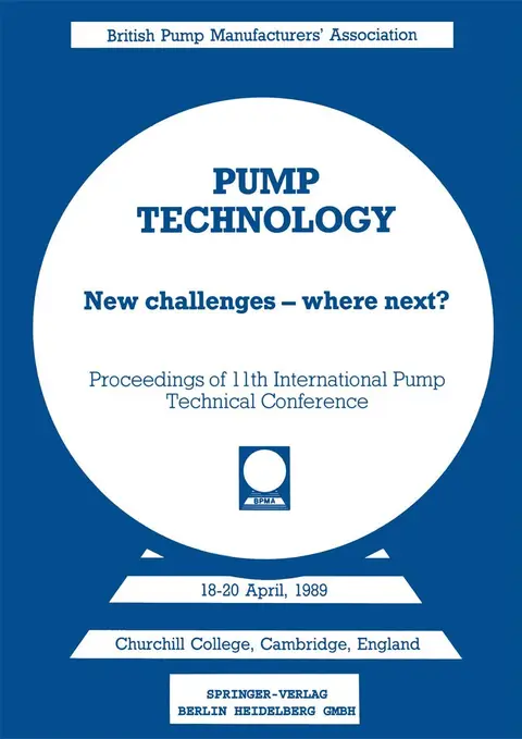 Cover of Pump Technology