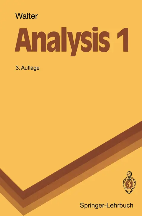 Cover of Analysis 1