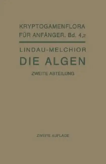 Cover of Die Algen