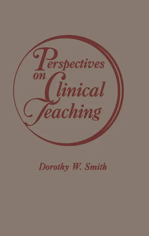 Cover of Perspectives on Clinical Teaching