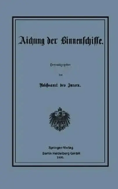 Cover of Aichung Der Binnenschiffe