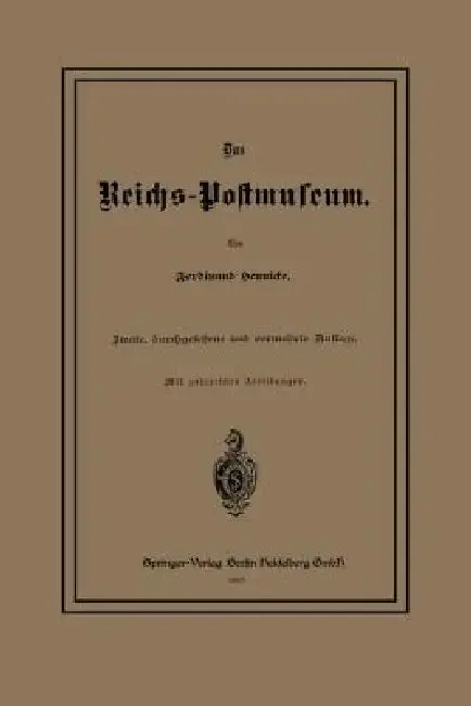 Cover of Das Reichs-Postmuseum