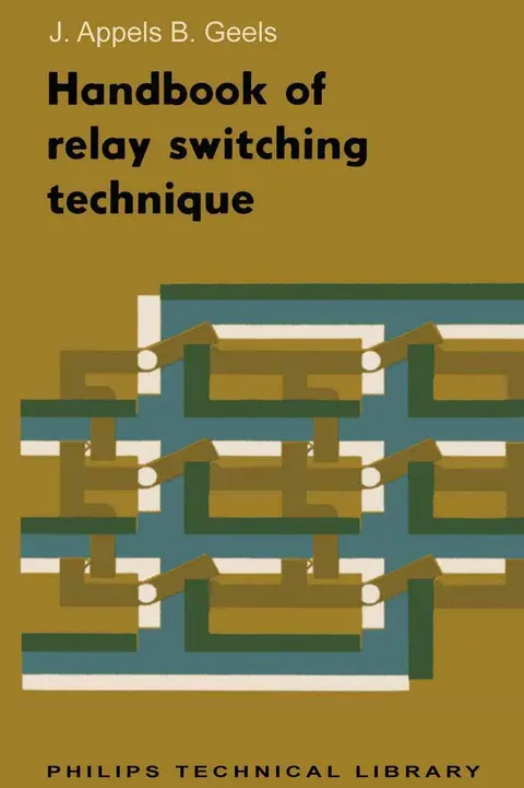 Cover of Handbook of Relay Switching Technique