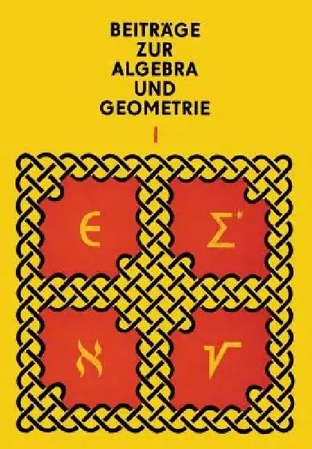 Cover of Beiträge Zur Algebra Und Geometrie 1