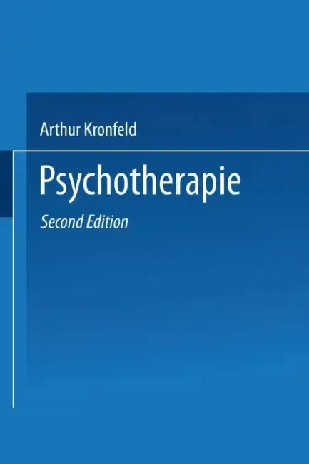 Cover of Psychotherapie
