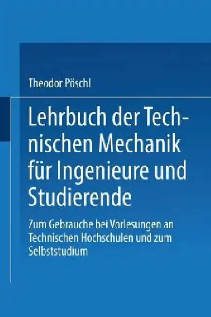 Cover of Lehrbuch Der Technischen Mechanik Für Ingenieure Und Studierende