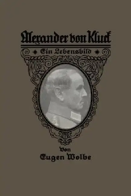 Cover of Alexander Von Kluck