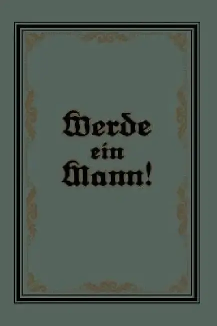 Cover of Werde Ein Mann