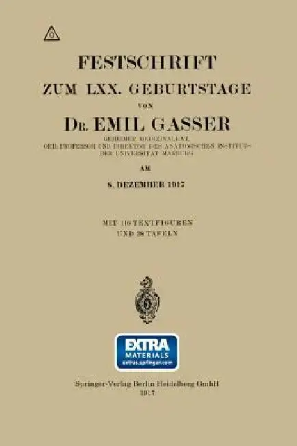Cover of Festschrift Zum LXX. Geburtstage