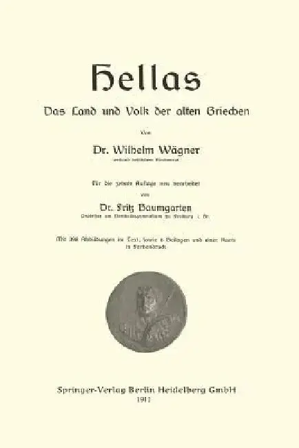 Cover of Hellas Das Land Und Volk Der Alten Griechen