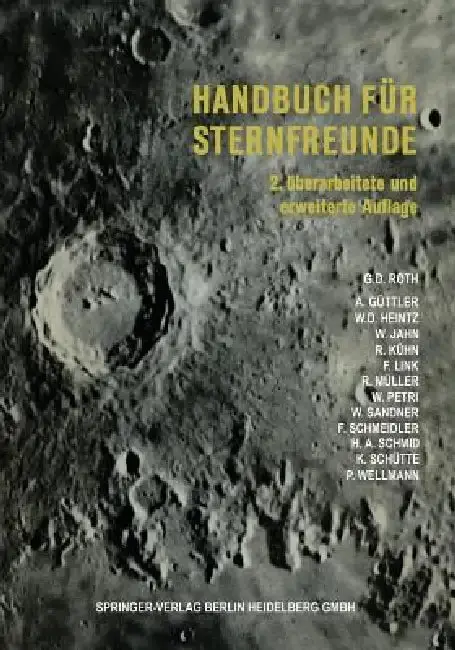Cover of Handbuch Für Sternfreunde
