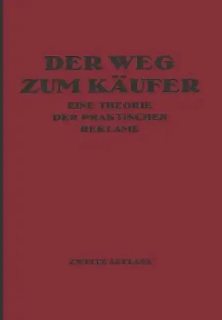 Cover of Der Weg Zum Käufer
