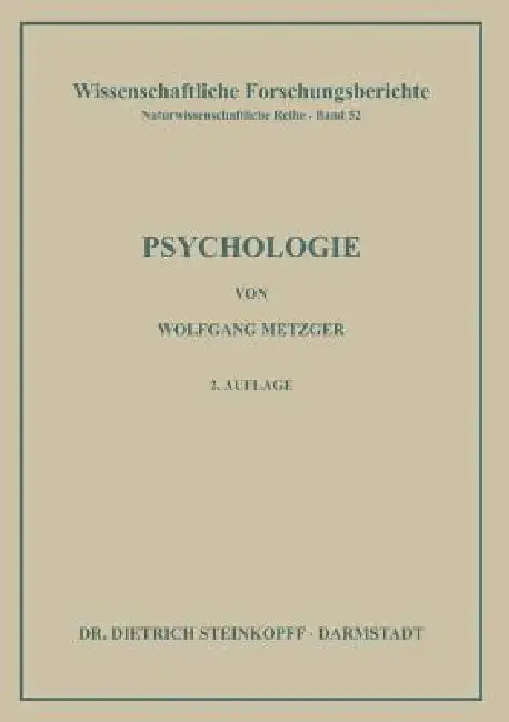 Cover of Psychologie