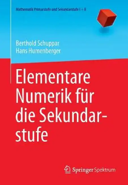 Cover of Elementare Numerik Für Die Sekundarstufe