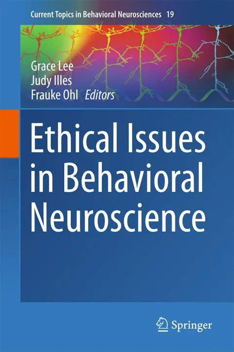 Cover of Ethical Issues in Behavioral Neuroscience