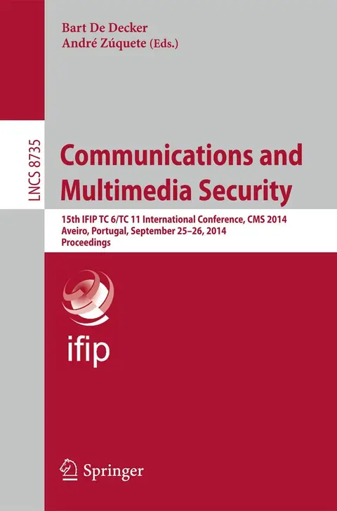 Cover of Communications and Multimedia Security