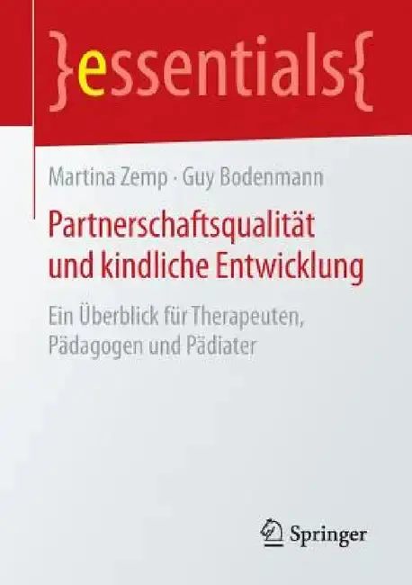Cover of Partnerschaftsqualität Und Kindliche Entwicklung